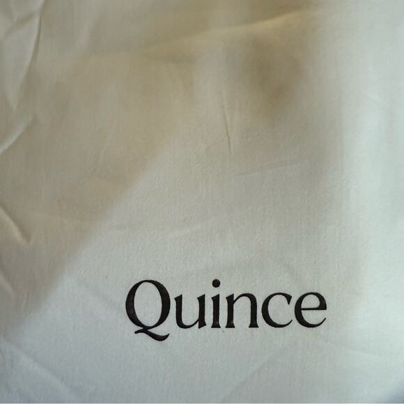 Quince Bamboo Duvet Cover White Size King/CalKing - Picture 6 of 7